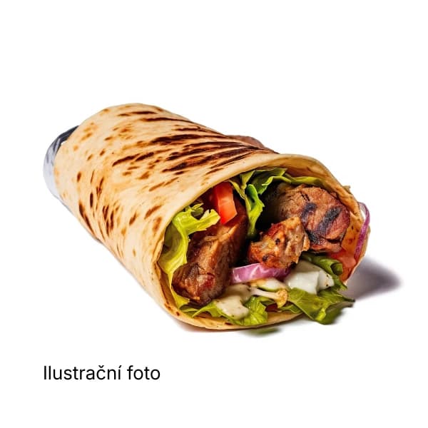 43. Kebab talíř
